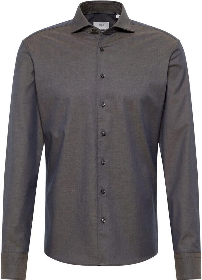 Eterna Overhemd met lange mouwen Slim fit EASY IRON (gemakkelijk te strijken)