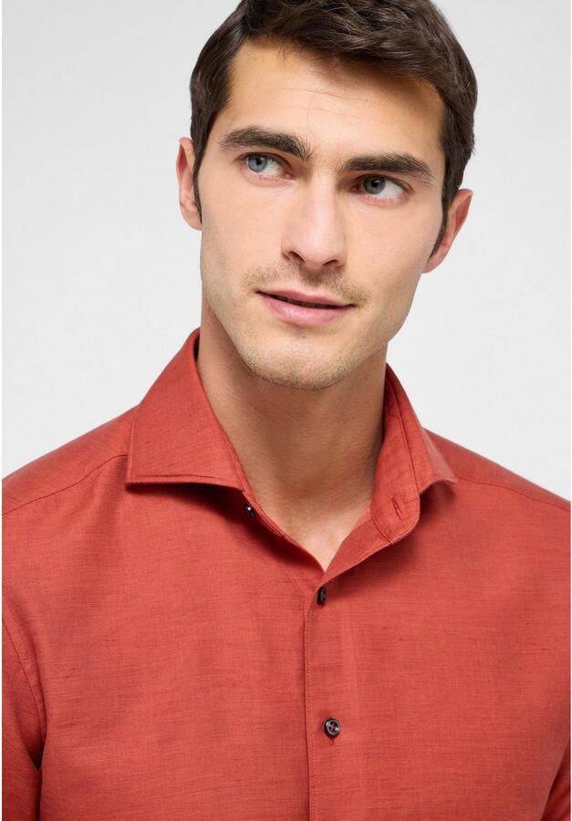 Eterna Overhemd met lange mouwen Slim fit EASY IRON (gemakkelijk te strijken) - Foto 2