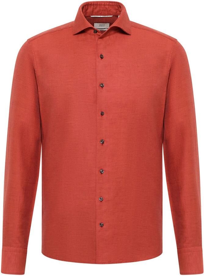Eterna Overhemd met lange mouwen Slim fit EASY IRON (gemakkelijk te strijken)