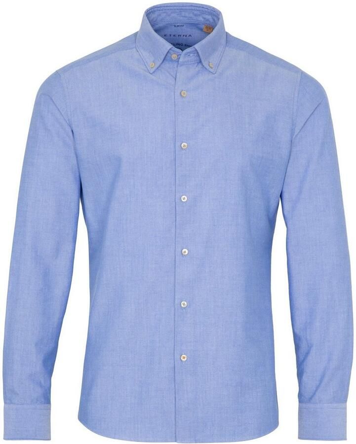 Eterna Overhemd met lange mouwen Slim fit EASY IRON (gemakkelijk te strijken)