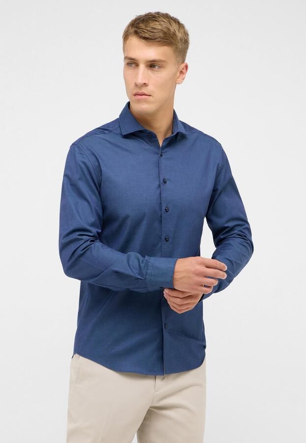 Eterna Overhemd met lange mouwen Slim fit EASY IRON (gemakkelijk te strijken) - Foto 6