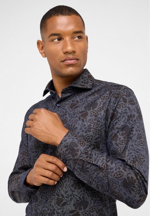 Eterna Overhemd met lange mouwen Slim fit EASY IRON (gemakkelijk te strijken) - Foto 3