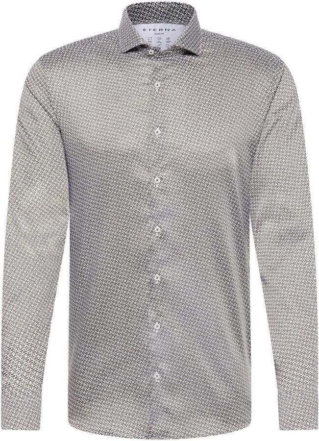 Eterna Overhemd met lange mouwen Slim fit EASY IRON (gemakkelijk te strijken)
