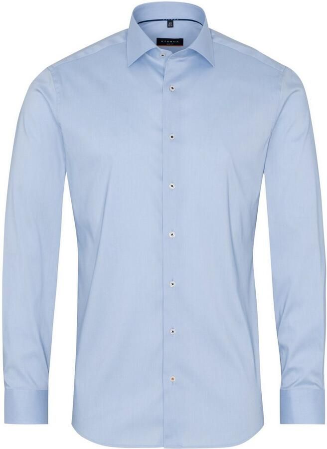 Eterna Overhemd met lange mouwen Slim fit EASY IRON (gemakkelijk te strijken)