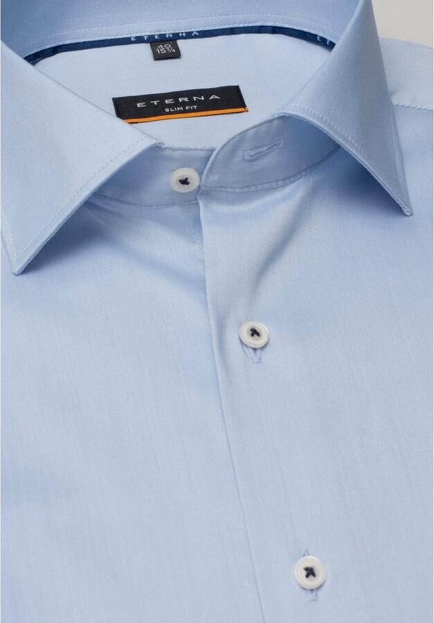 Eterna Overhemd met lange mouwen Slim fit EASY IRON (gemakkelijk te strijken) - Foto 3