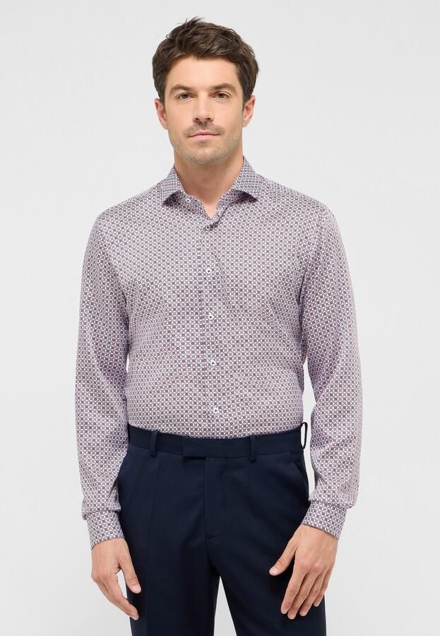 Eterna Overhemd met lange mouwen Slim fit EASY IRON (gemakkelijk te strijken) - Foto 6