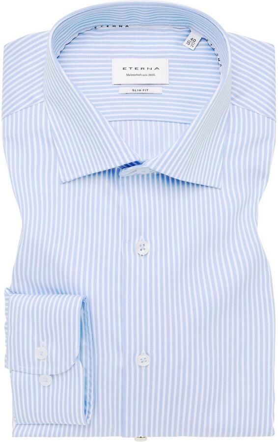ETERNA SLIM FIT Slim fit zakelijk overhemd met haaikraag - Foto 5
