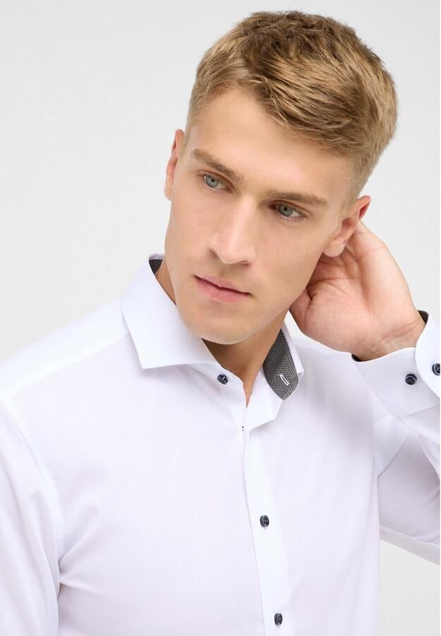 Eterna Overhemd met lange mouwen Slim fit - Foto 2