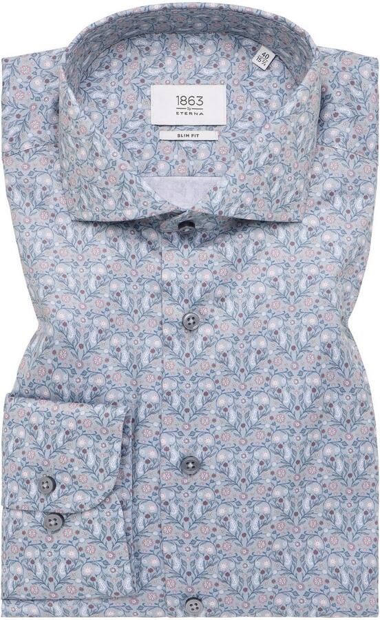 Eterna Overhemd met lange mouwen Slim fit - Foto 5