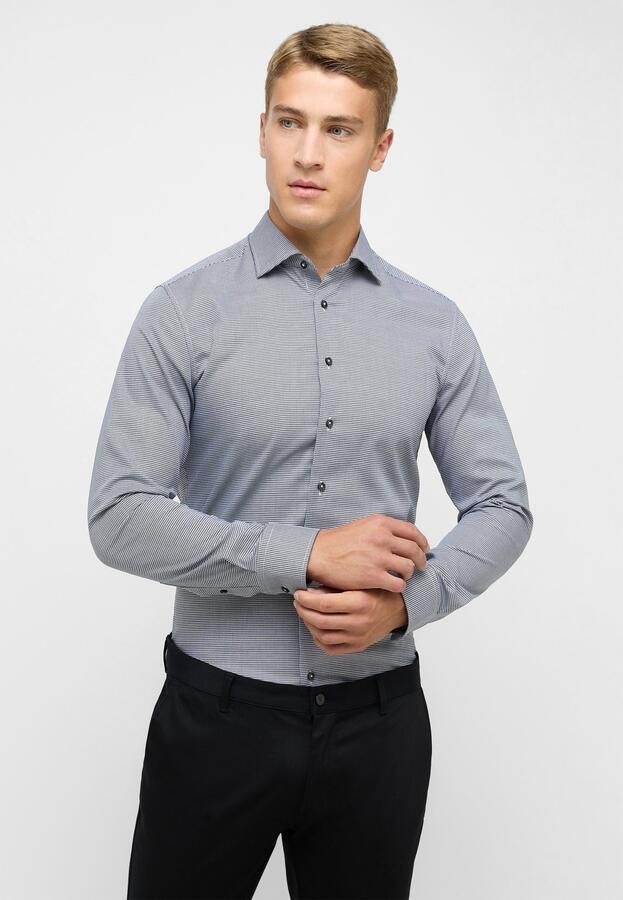 Eterna Overhemd met lange mouwen Slim fit - Foto 5