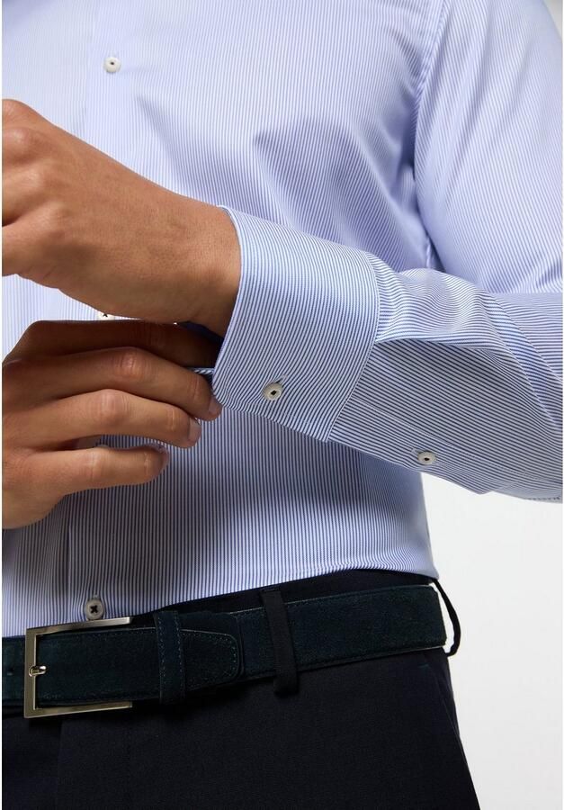Eterna Slim fit zakelijk overhemd met streepmotief - Foto 3