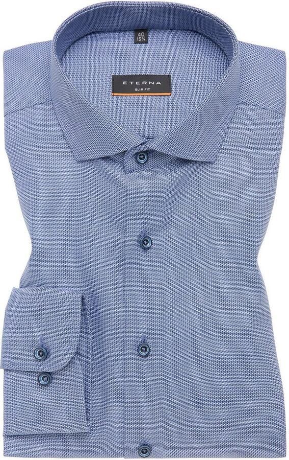 Eterna Overhemd met lange mouwen Slim fit - Foto 5