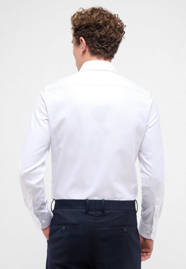 Eterna Slim fit premium shirt met all-over motief - Foto 5