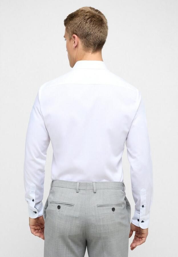 Eterna Overhemd met lange mouwen Slim fit NON IRON (strijkvrij) - Foto 3