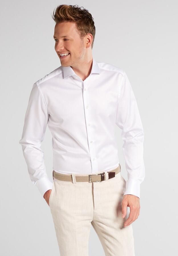 Eterna Overhemd met lange mouwen Slim fit NON IRON (strijkvrij) - Foto 6
