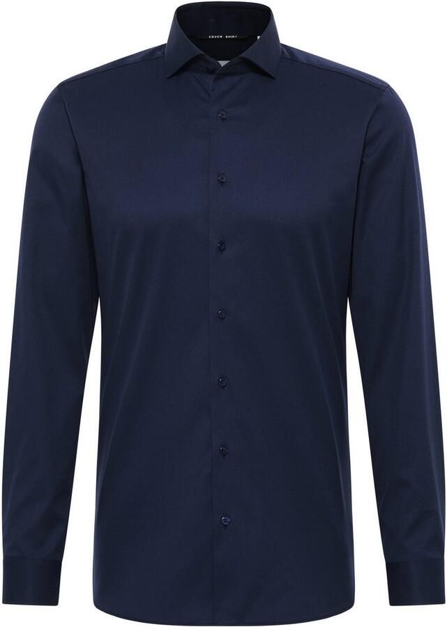 Eterna Overhemd met lange mouwen Slim fit NON IRON (strijkvrij)