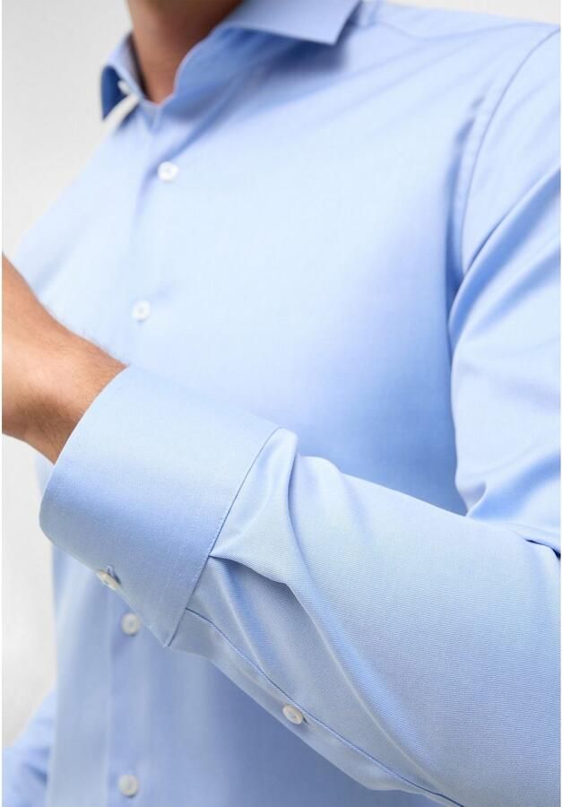Eterna Overhemd met lange mouwen Slim fit NON IRON (strijkvrij) - Foto 3