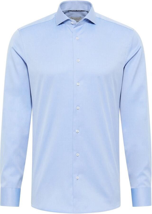Eterna Overhemd met lange mouwen Slim fit NON IRON (strijkvrij)