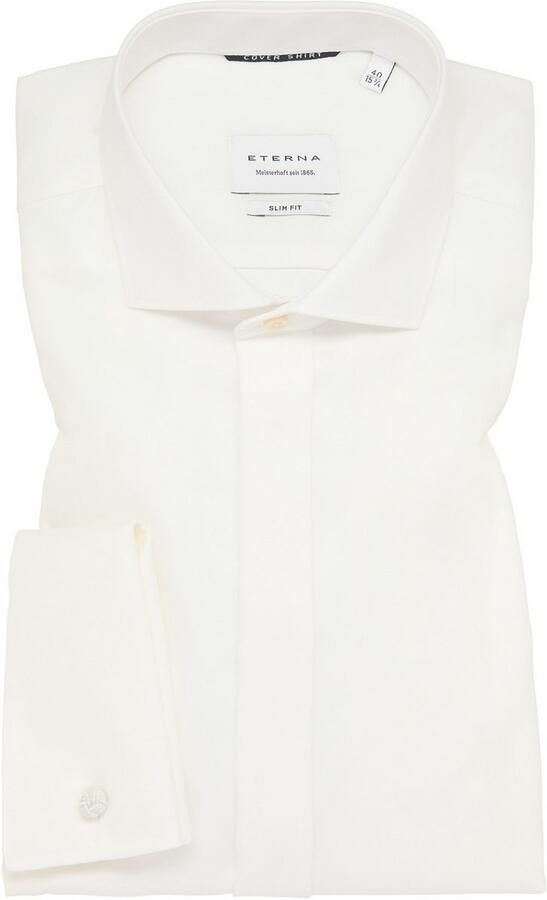 Eterna Overhemd met lange mouwen Slim fit NON IRON (strijkvrij) - Foto 5