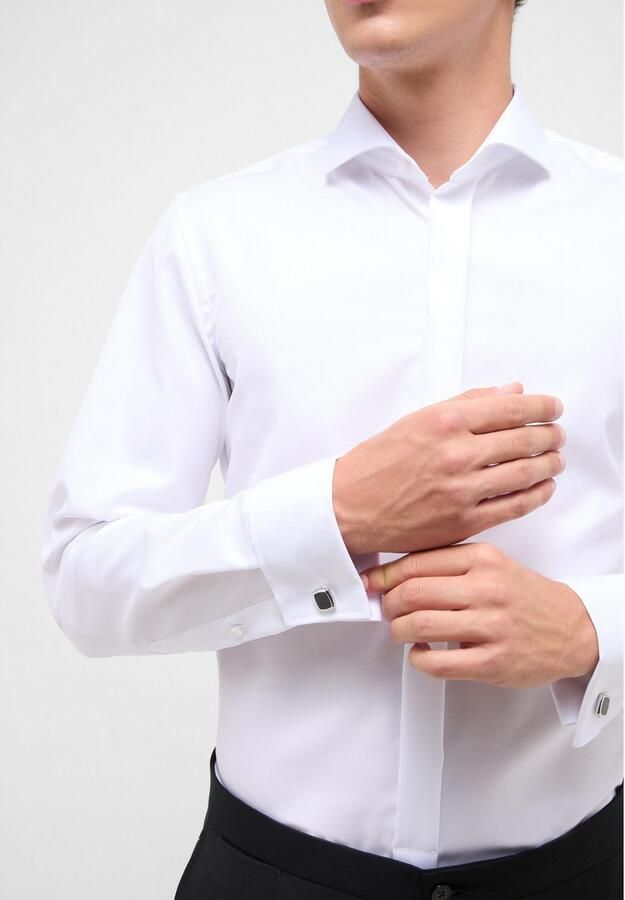 Eterna Overhemd met lange mouwen Slim fit NON IRON (strijkvrij) - Foto 2