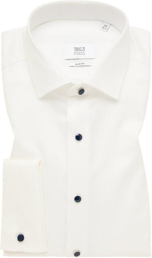 Eterna Overhemd met lange mouwen Slim fit NON IRON (strijkvrij) - Foto 5