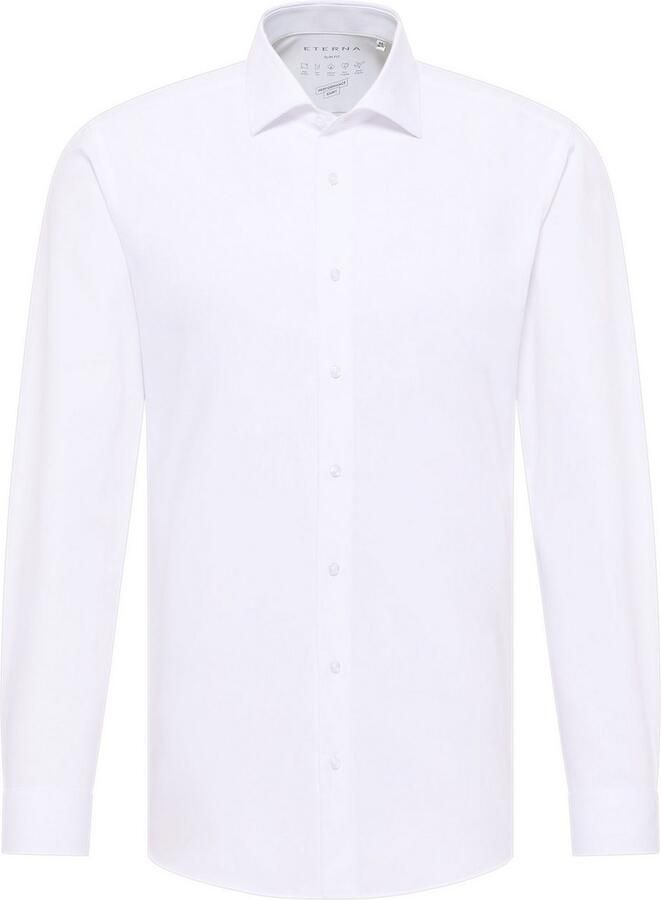 Eterna Overhemd met lange mouwen Slim fit NON IRON (strijkvrij) - Foto 1
