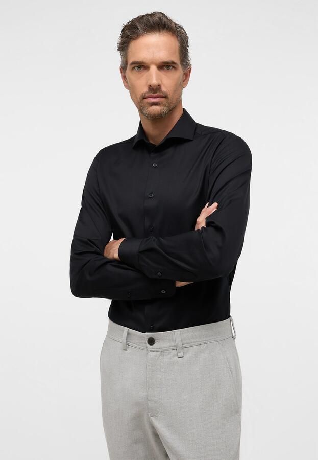 Eterna Overhemd met lange mouwen Slim fit NON IRON (strijkvrij) - Foto 6