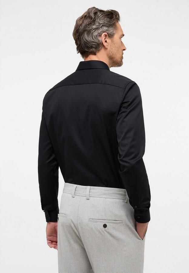 Eterna Overhemd met lange mouwen Slim fit NON IRON (strijkvrij) - Foto 4