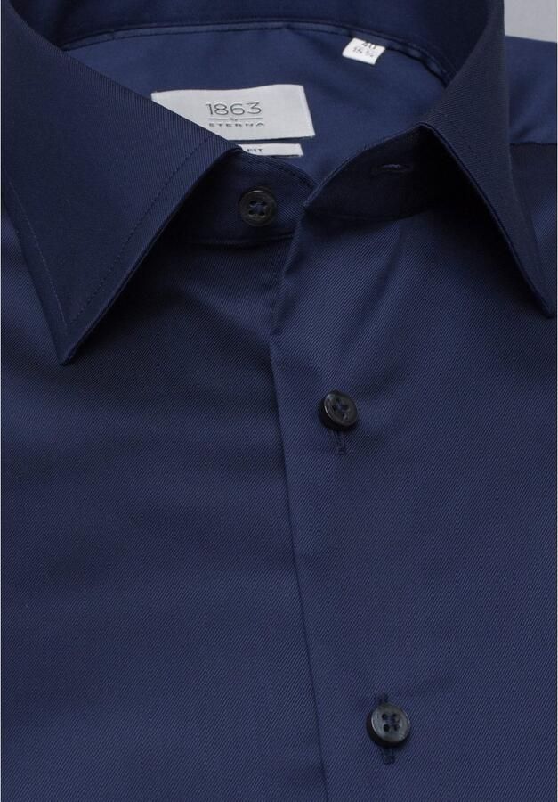 Eterna Overhemd met lange mouwen Slim fit NON IRON (strijkvrij) - Foto 3