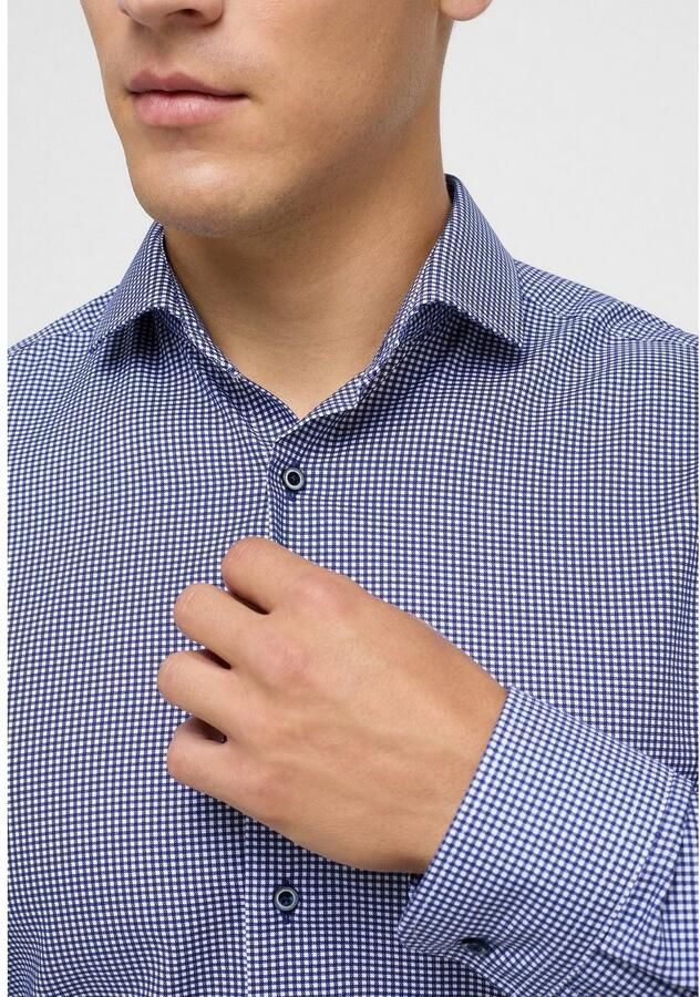 Eterna Overhemd met lange mouwen Slim fit NON IRON (strijkvrij) - Foto 2