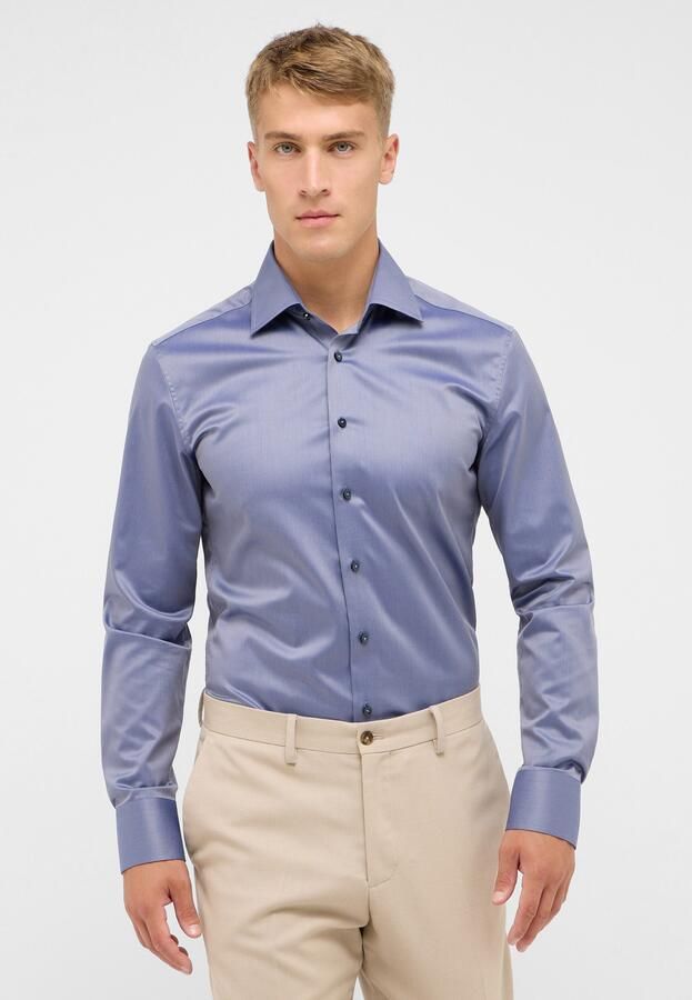 Eterna Overhemd met lange mouwen Slim fit NON IRON (strijkvrij) - Foto 6