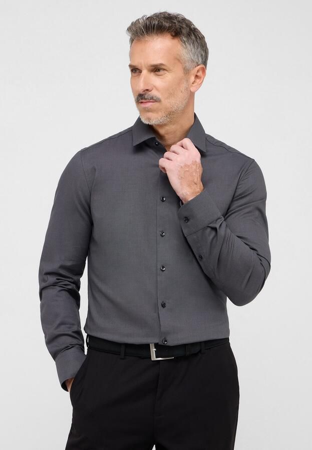 Eterna Overhemd met lange mouwen Slim fit NON IRON (strijkvrij) - Foto 6