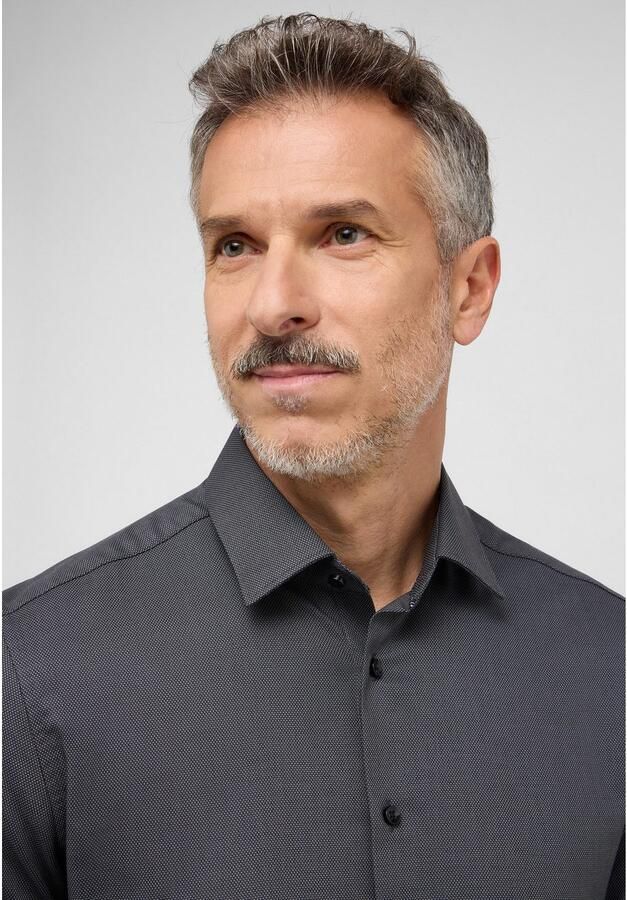 Eterna Overhemd met lange mouwen Slim fit NON IRON (strijkvrij) - Foto 3