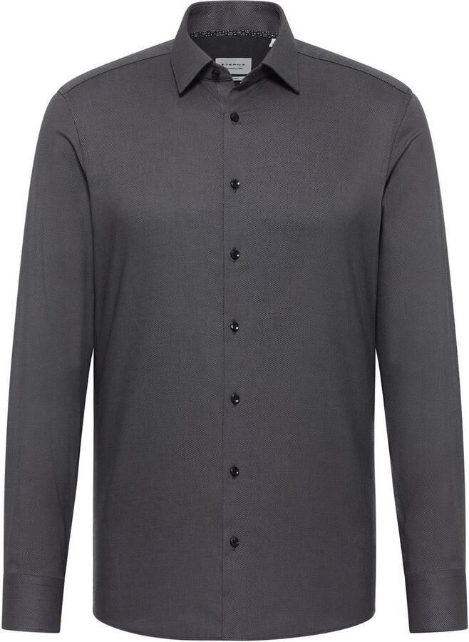 Eterna Overhemd met lange mouwen Slim fit NON IRON (strijkvrij)
