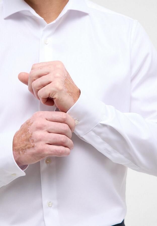 Eterna Overhemd met lange mouwen Slim fit NON IRON (strijkvrij) - Foto 3