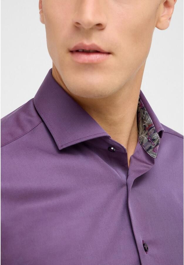 Eterna Overhemd met lange mouwen Slim fit NON IRON (strijkvrij) - Foto 2