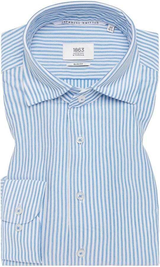 Eterna Overhemd met lange mouwen Slim fit NON IRON (strijkvrij) - Foto 4