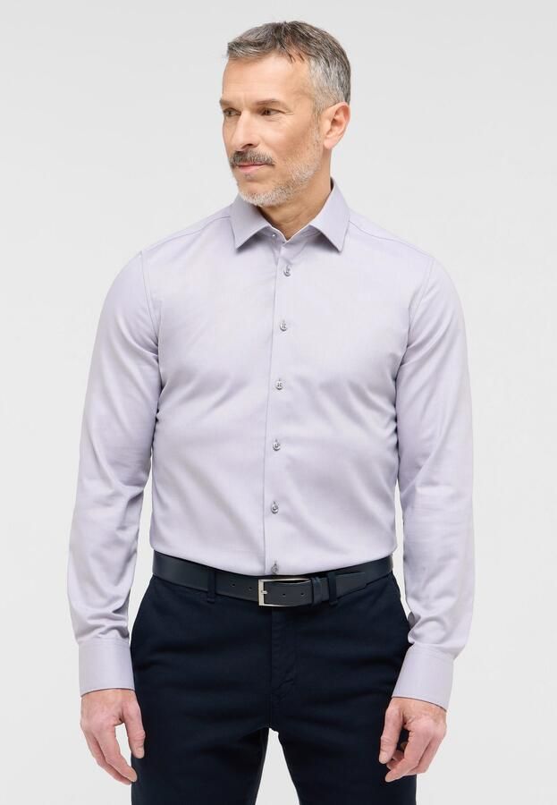 Eterna Overhemd met lange mouwen Slim fit NON IRON (strijkvrij) - Foto 6