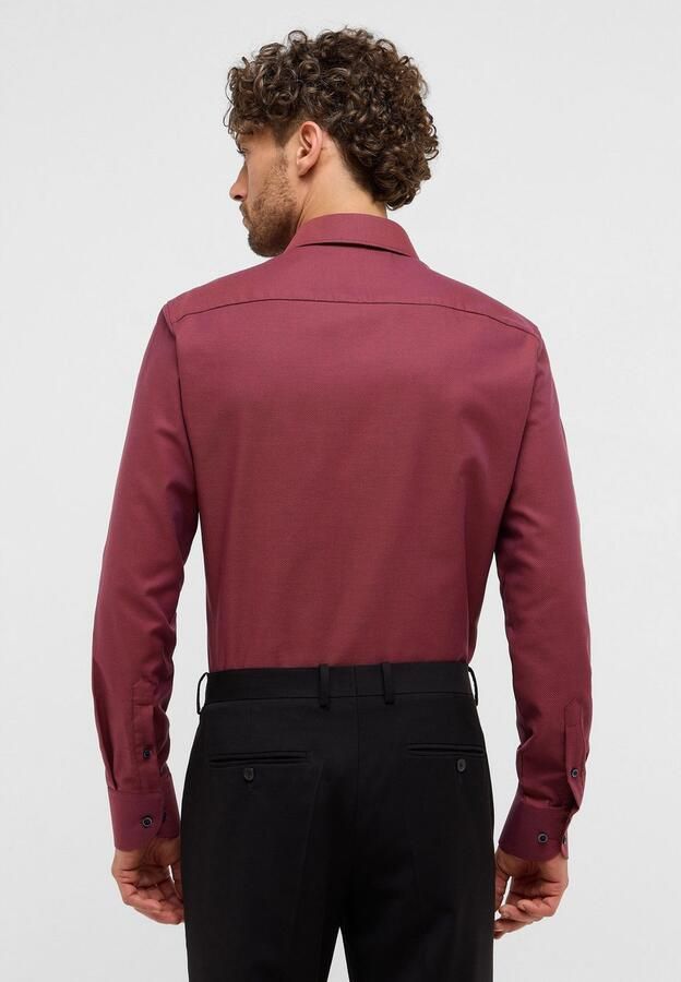 Eterna Overhemd met lange mouwen Slim fit NON IRON (strijkvrij) - Foto 4