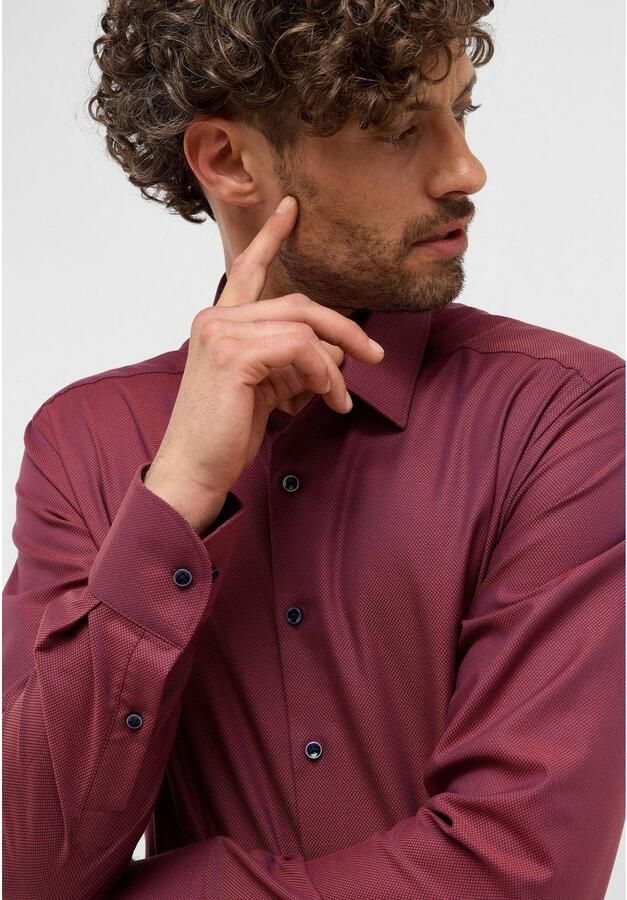 Eterna Overhemd met lange mouwen Slim fit NON IRON (strijkvrij) - Foto 3