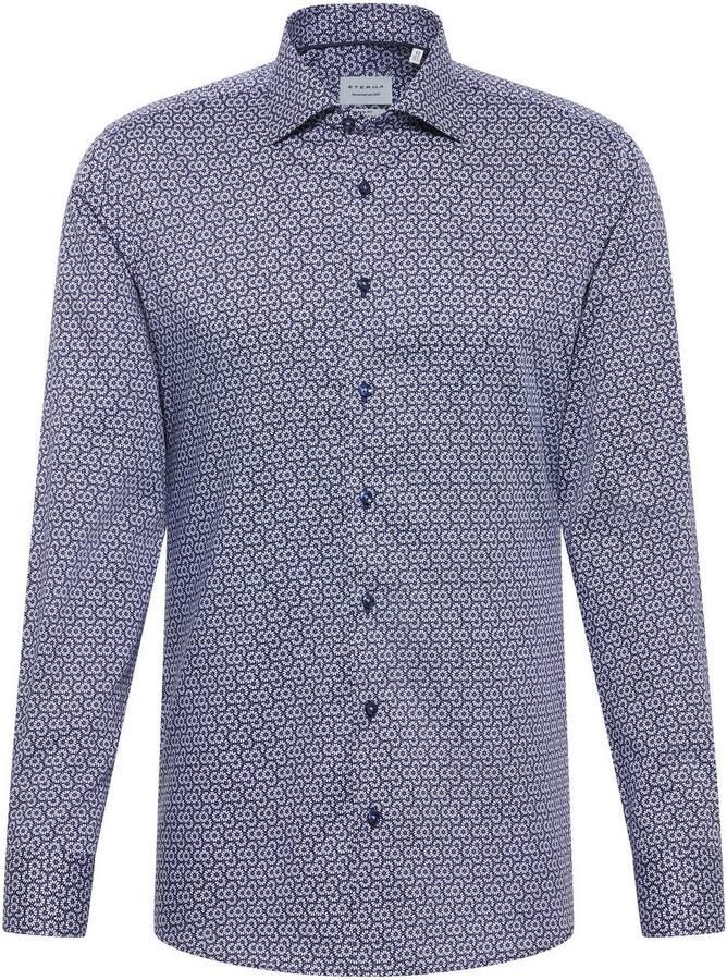 Eterna Overhemd met lange mouwen Slim fit NON IRON (strijkvrij)