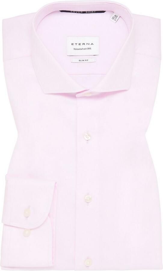 Eterna Overhemd met lange mouwen Slim fit NON IRON (strijkvrij) - Foto 5