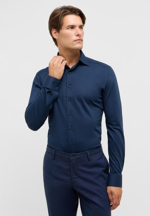Eterna Overhemd met lange mouwen Slim fit NON IRON (strijkvrij) - Foto 4