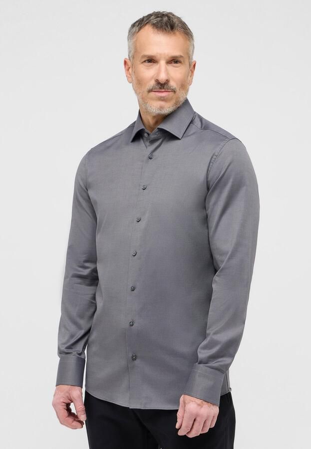 Eterna Overhemd met lange mouwen Slim fit NON IRON (strijkvrij) - Foto 6