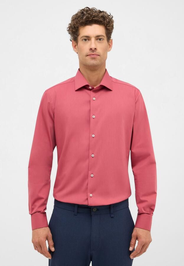 Eterna Overhemd met lange mouwen Slim fit NON IRON (strijkvrij) - Foto 6