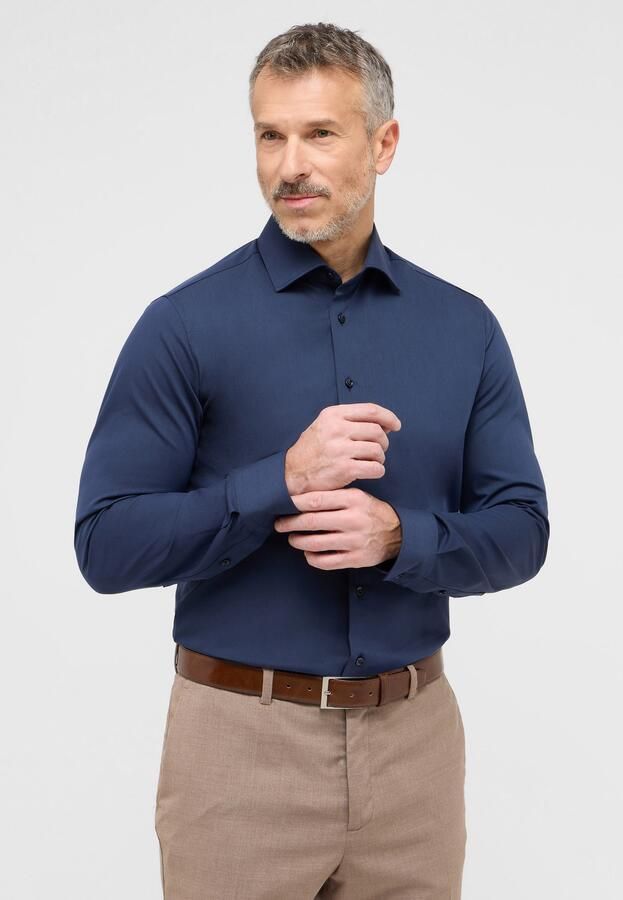 Eterna Overhemd met lange mouwen Slim fit NON IRON (strijkvrij) - Foto 6