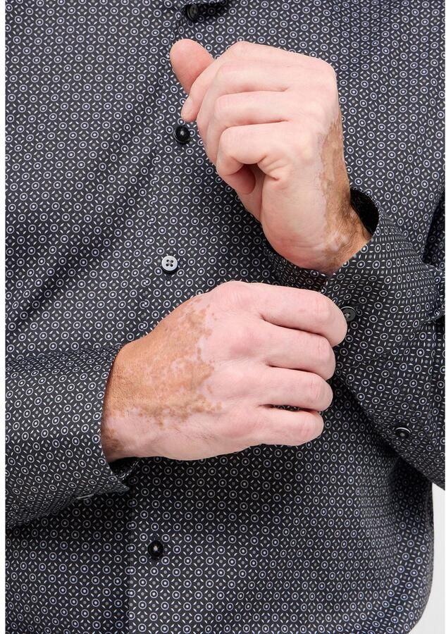 Eterna Overhemd met lange mouwen Slim fit NON IRON (strijkvrij) - Foto 2