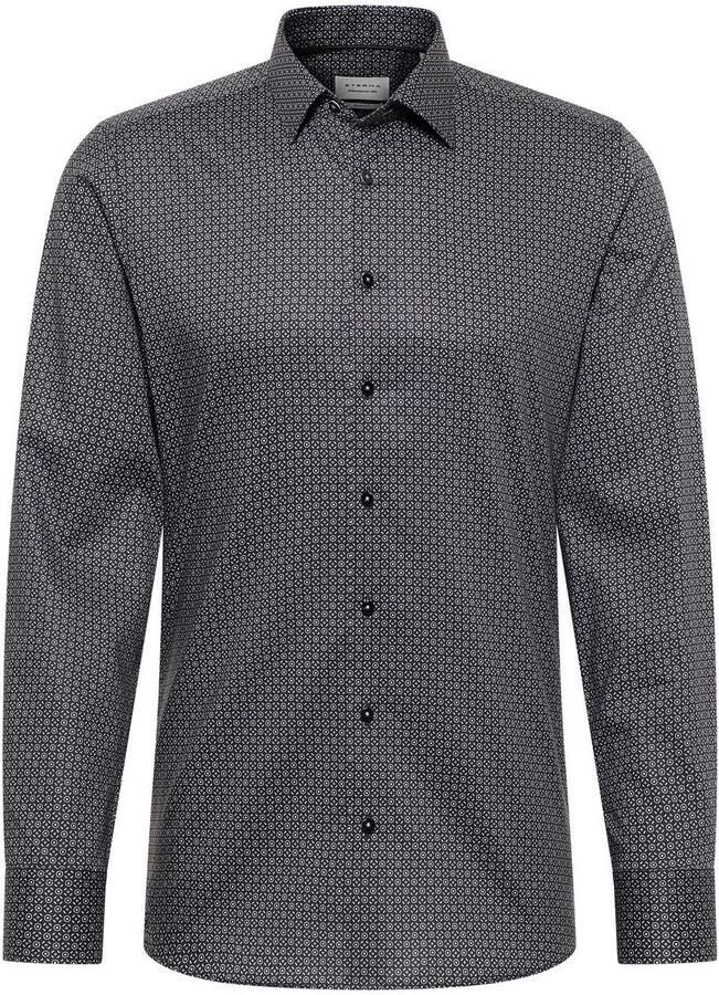 Eterna Overhemd met lange mouwen Slim fit NON IRON (strijkvrij)