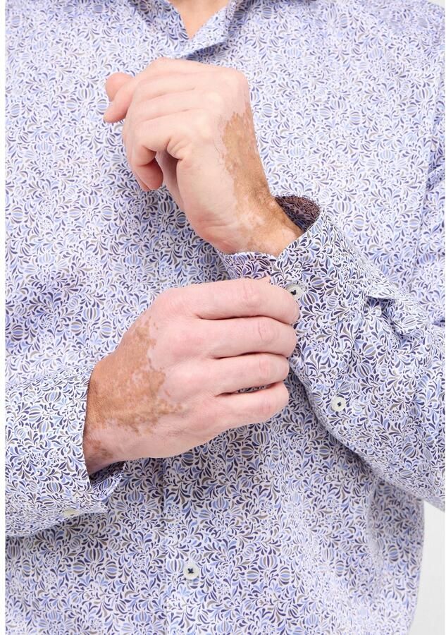 Eterna Overhemd met lange mouwen Slim fit NON IRON (strijkvrij) - Foto 2