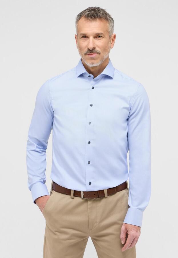 Eterna Overhemd met lange mouwen Slim fit NON IRON (strijkvrij) - Foto 6